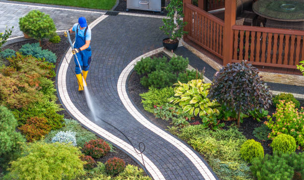 Garage Pressure Washing in Hilltop, MN